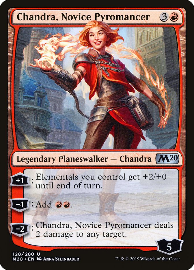 Chandra, Novice Pyromancer [Core Set 2020] | All Aboard Games