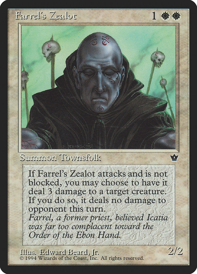 Farrel's Zealot (Edward P. Beard, Jr.) [Fallen Empires] | All Aboard Games