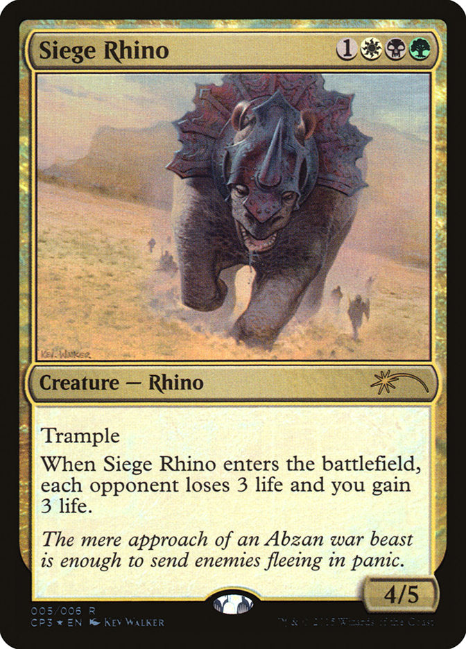 Siege Rhino [Magic Origins Clash Pack] | All Aboard Games