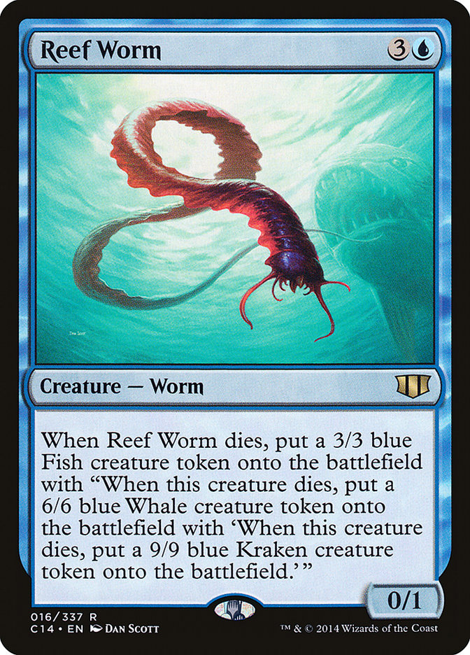 Reef Worm [Commander 2014] | All Aboard Games