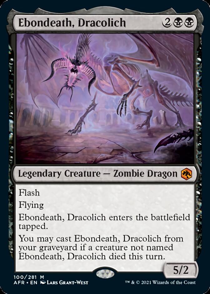 Ebondeath, Dracolich [Dungeons & Dragons: Adventures in the Forgotten Realms] | All Aboard Games