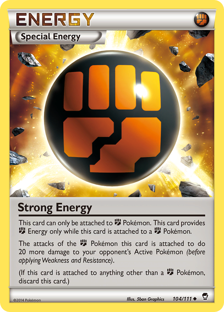 Strong Energy (104/111) [XY: Furious Fists] | All Aboard Games