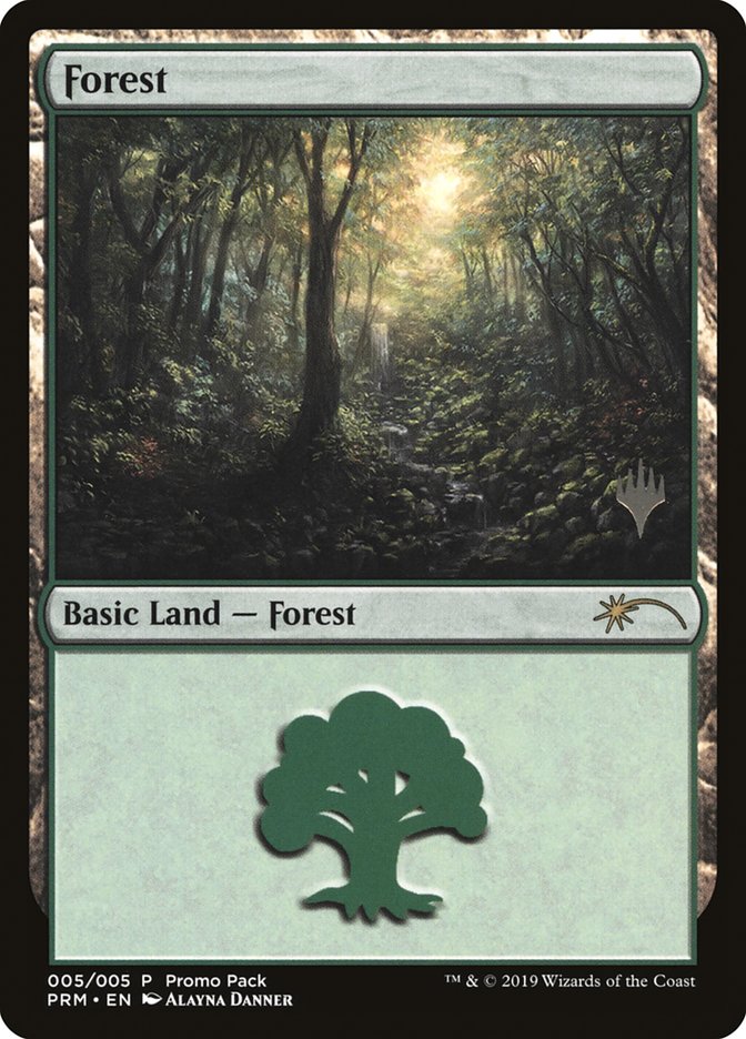 Forest (5) [Promo Pack: Core Set 2020] | All Aboard Games