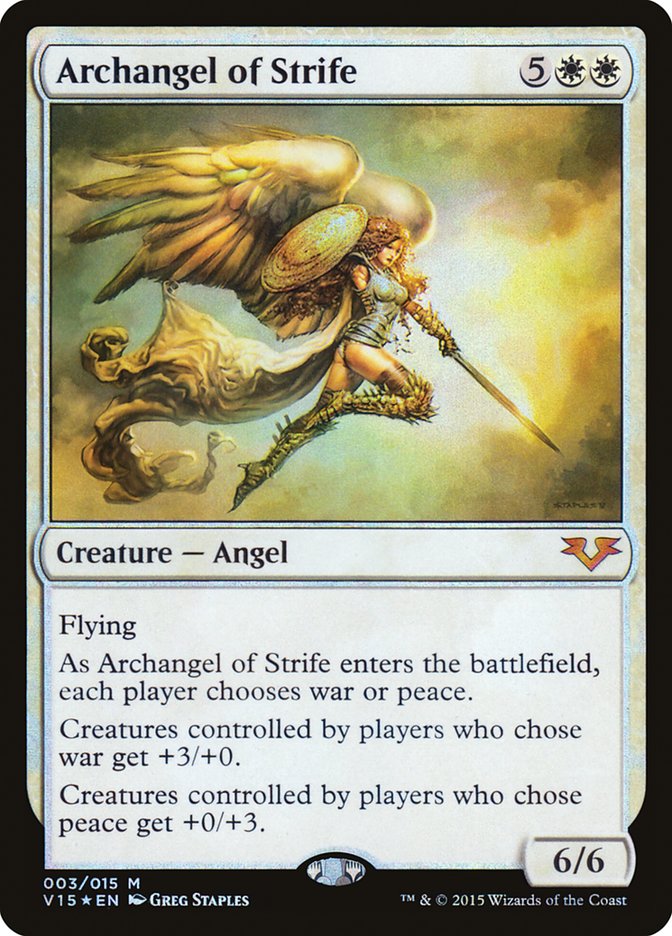 Archangel of Strife [From the Vault: Angels] | All Aboard Games