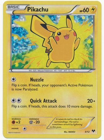 Pikachu (5/12) [McDonald's Promos: 2014 Collection] | All Aboard Games