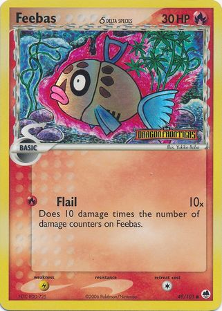 Feebas (49/101) (Delta Species) (Stamped) [EX: Dragon Frontiers] | All Aboard Games