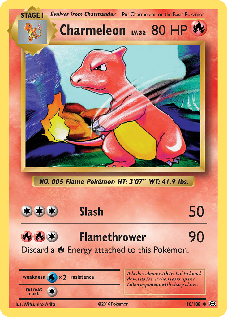 Charmeleon (10/108) [XY: Evolutions] | All Aboard Games