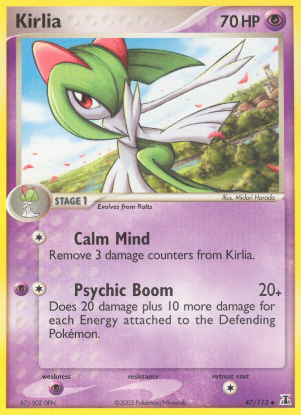 Kirlia (47/113) [EX: Delta Species] | All Aboard Games