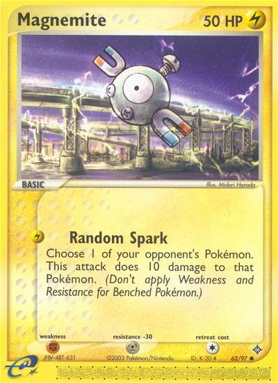 Magnemite (62/97) [EX: Dragon] | All Aboard Games