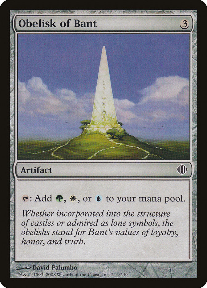 Obelisk of Bant [Shards of Alara] | All Aboard Games