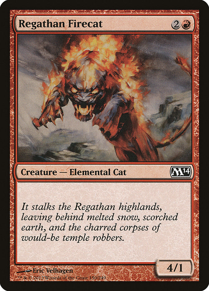 Regathan Firecat [Magic 2014] | All Aboard Games