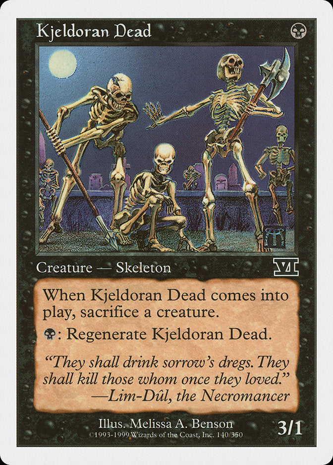 Kjeldoran Dead [Classic Sixth Edition] | All Aboard Games