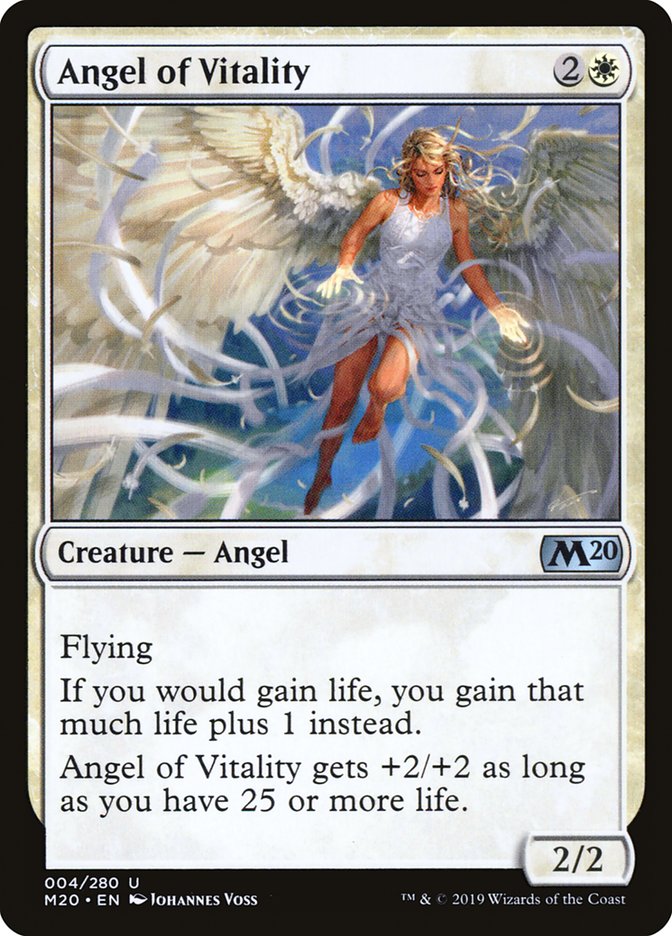 Angel of Vitality [Core Set 2020] | All Aboard Games