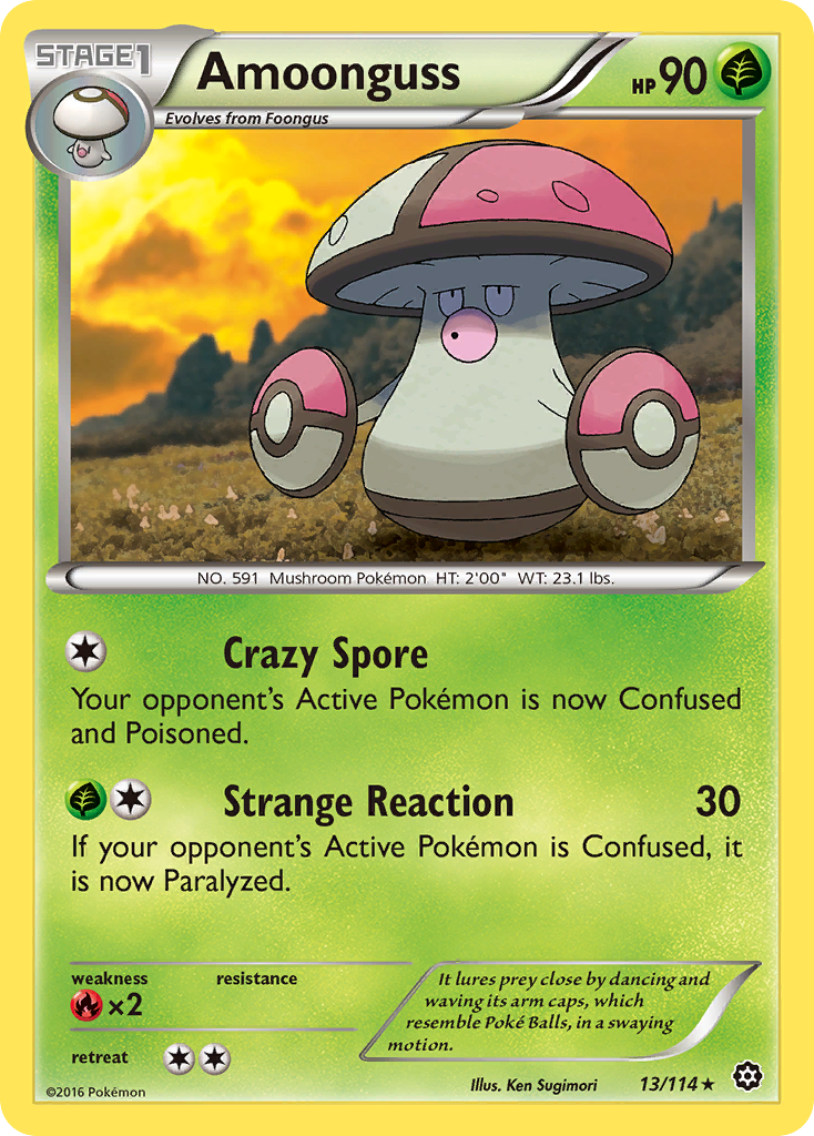 Amoonguss (13/114) [XY: Steam Siege] | All Aboard Games