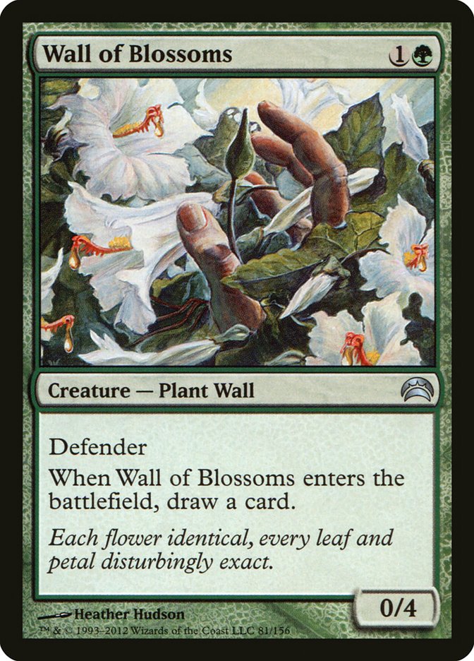 Wall of Blossoms [Planechase 2012] | All Aboard Games