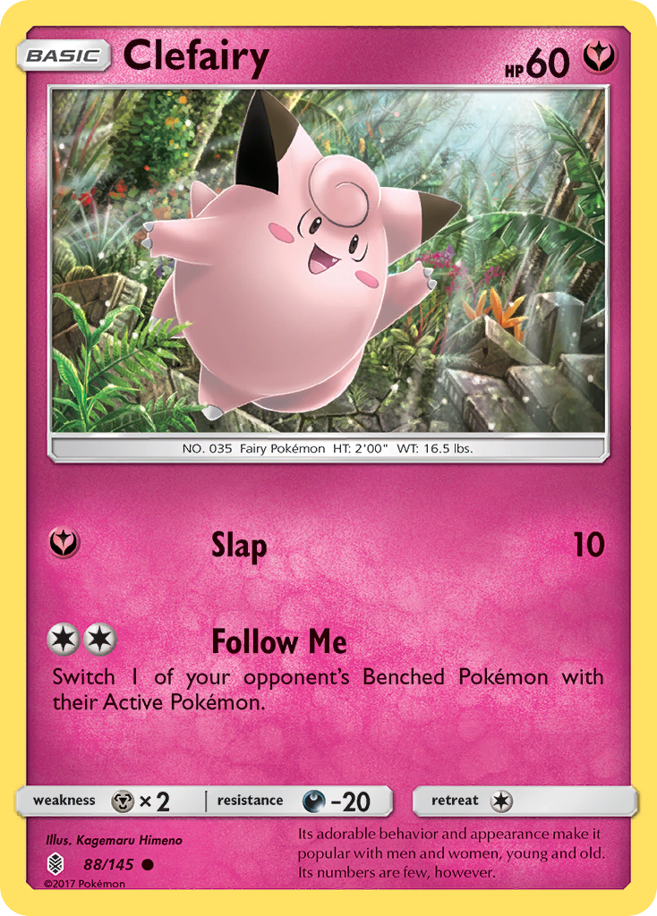 Clefairy (88/145) [Sun & Moon: Guardians Rising] | All Aboard Games