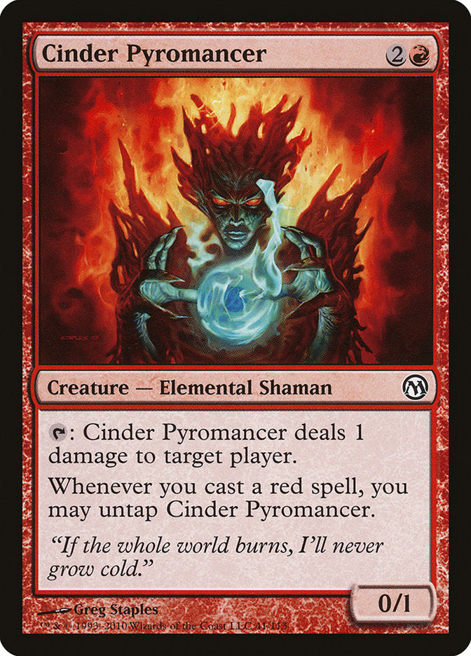 Cinder Pyromancer [Duels of the Planeswalkers] | All Aboard Games