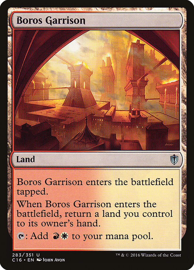 Boros Garrison [Commander 2016] | All Aboard Games