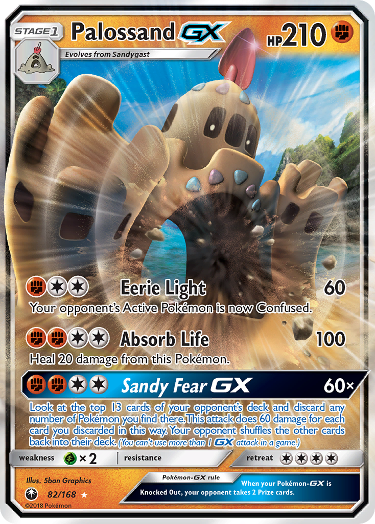 Palossand GX (82/168) [Sun & Moon: Celestial Storm] | All Aboard Games