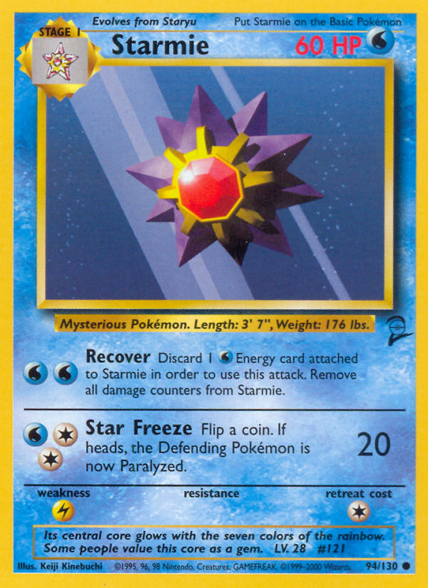 Starmie (94/130) [Base Set 2] | All Aboard Games