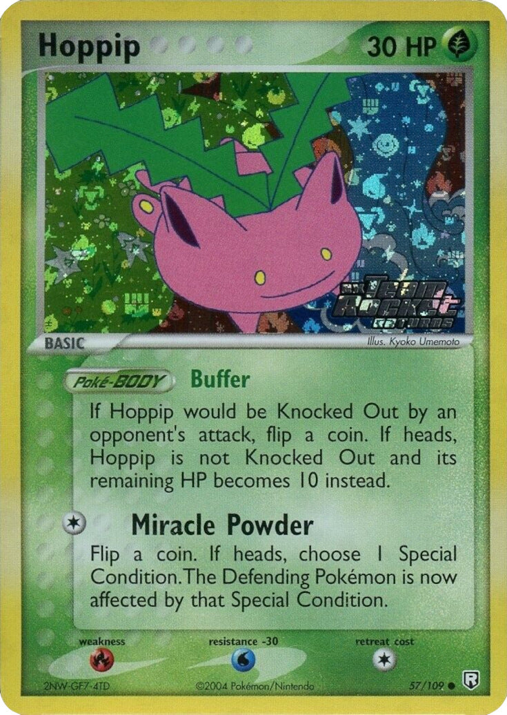 Hoppip (57/109) (Stamped) [EX: Team Rocket Returns] | All Aboard Games