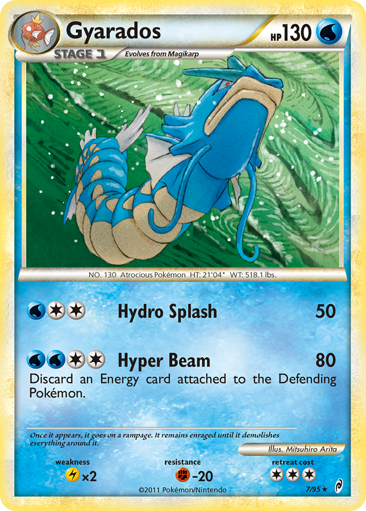 Gyarados (7/95) [HeartGold & SoulSilver: Call of Legends] | All Aboard Games