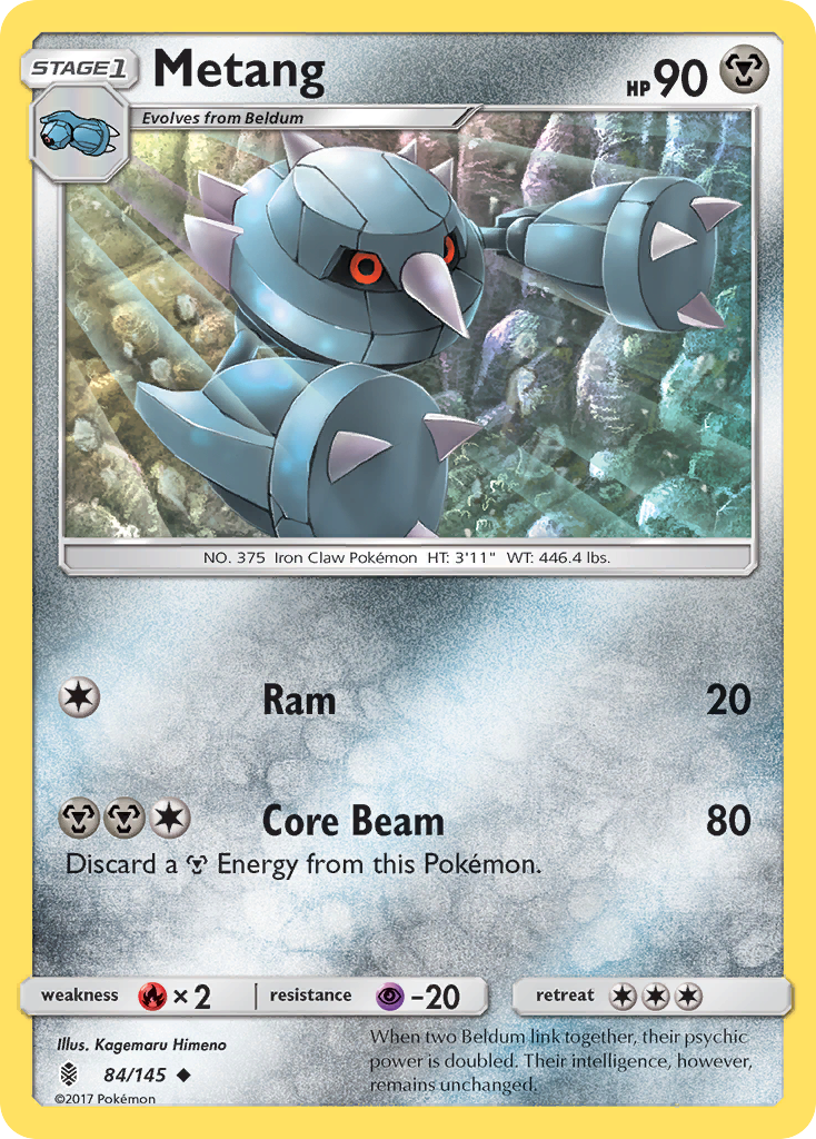 Metang (84/145) [Sun & Moon: Guardians Rising] | All Aboard Games