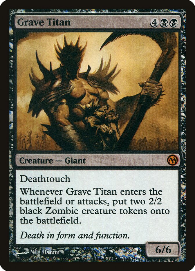 Grave Titan (Duels of the Planeswalkers Promos) [Duels of the Planeswalkers Promos 2011] | All Aboard Games