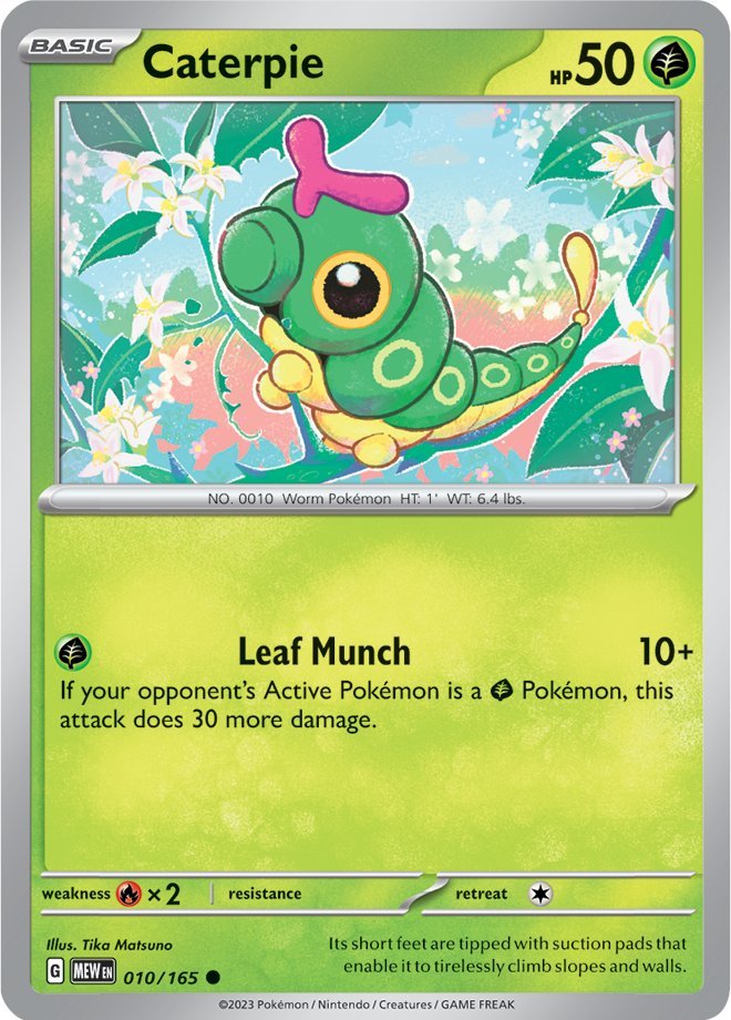 Caterpie (010/165) [Scarlet & Violet: 151] | All Aboard Games
