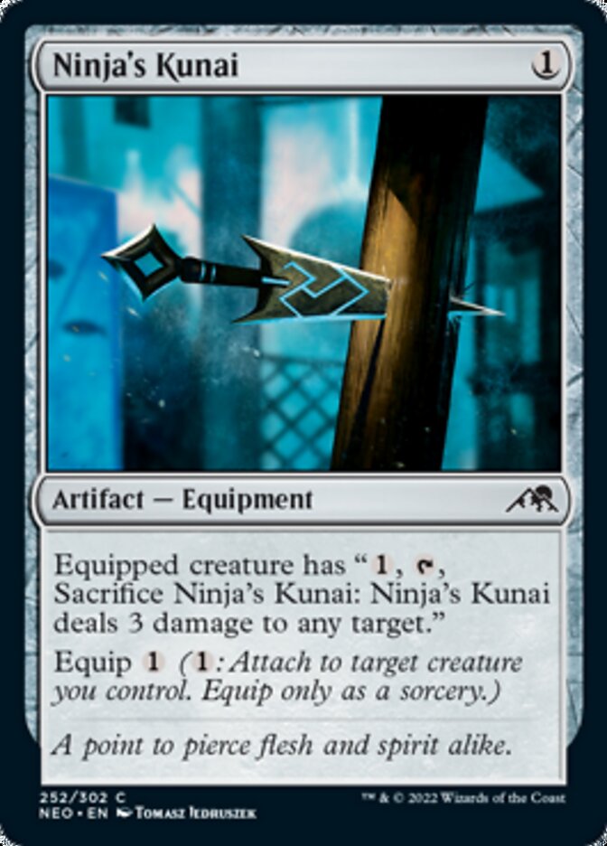 Ninja's Kunai [Kamigawa: Neon Dynasty] | All Aboard Games