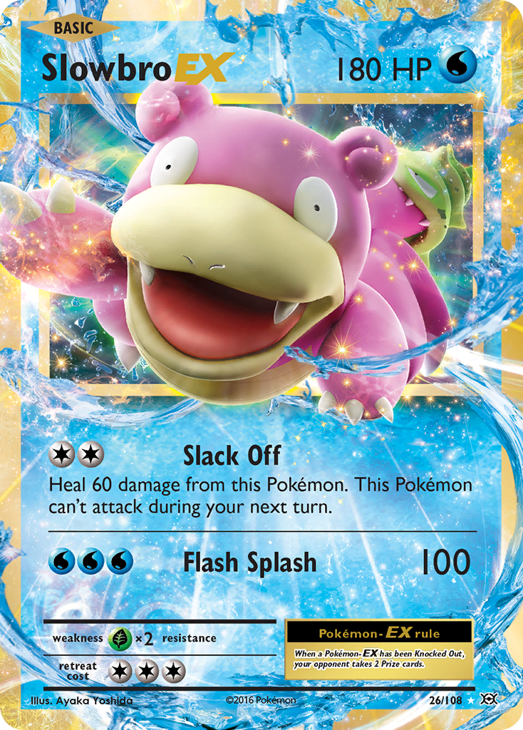 Slowbro EX (26/108) [XY: Evolutions] | All Aboard Games