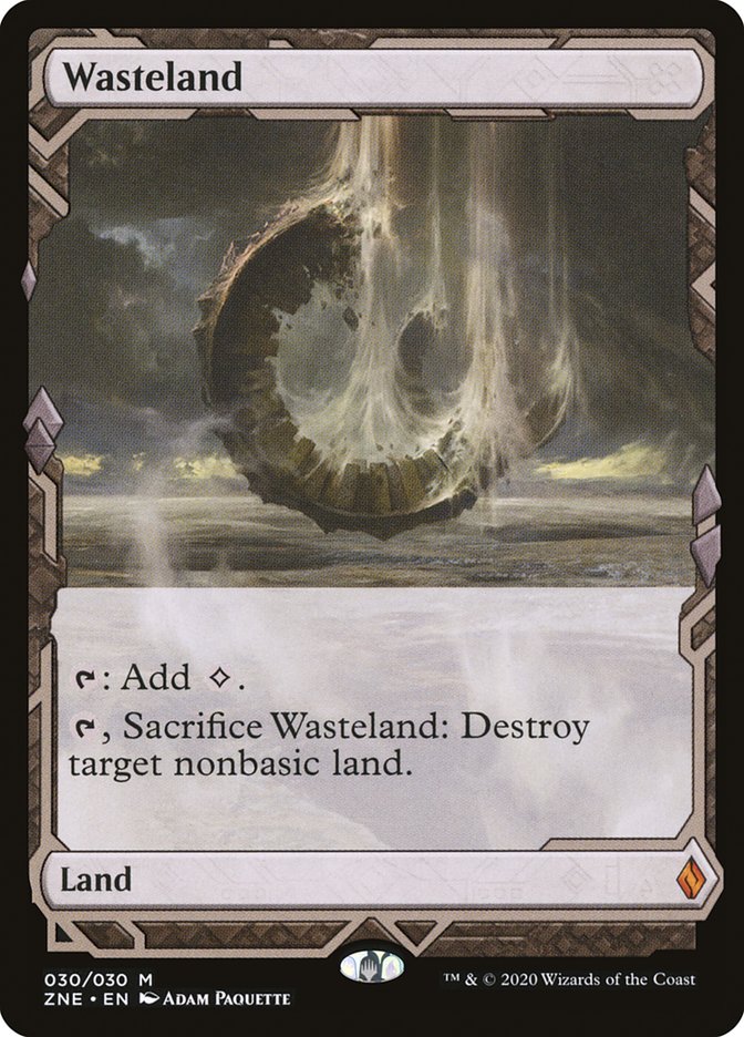 Wasteland (Expeditions) [Zendikar Rising Expeditions] | All Aboard Games