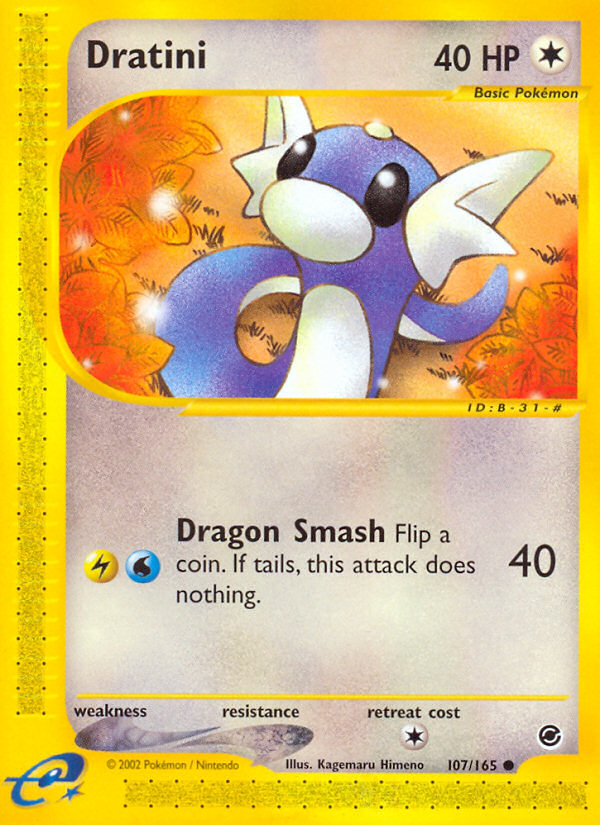 Dratini (107/165) [Expedition: Base Set] | All Aboard Games