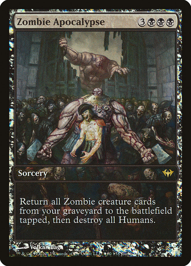 Zombie Apocalypse (Game Day) [Dark Ascension Promos] | All Aboard Games