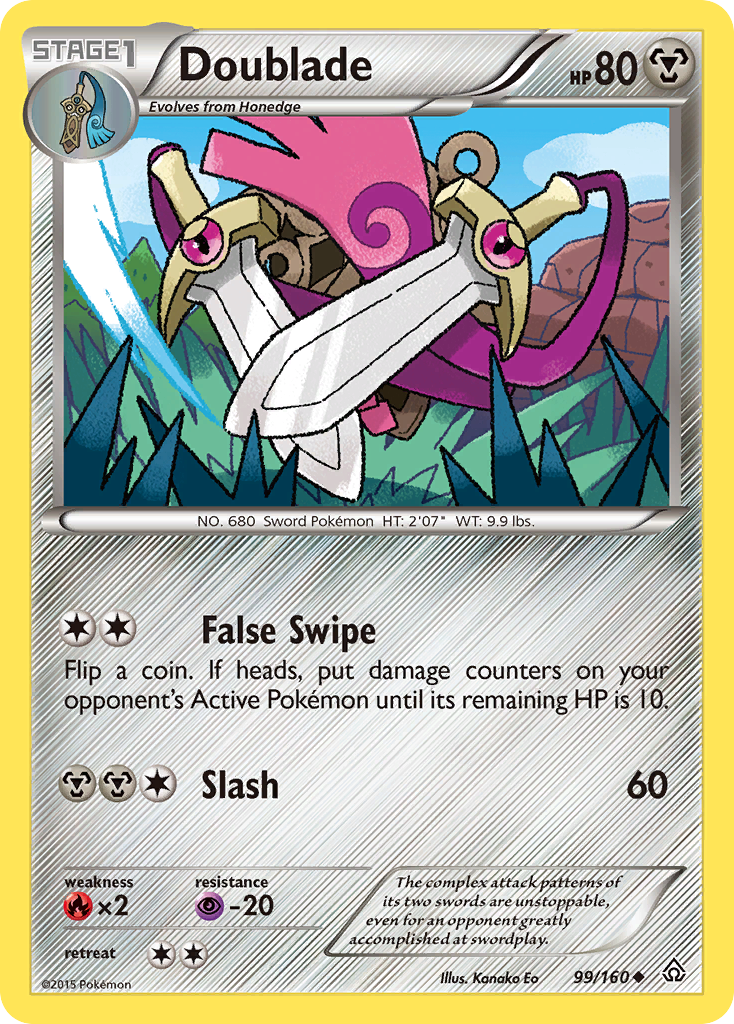 Doublade (99/160) [XY: Primal Clash] | All Aboard Games
