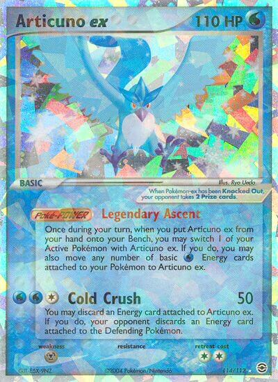 Articuno ex (114/112) [EX: FireRed & LeafGreen] | All Aboard Games