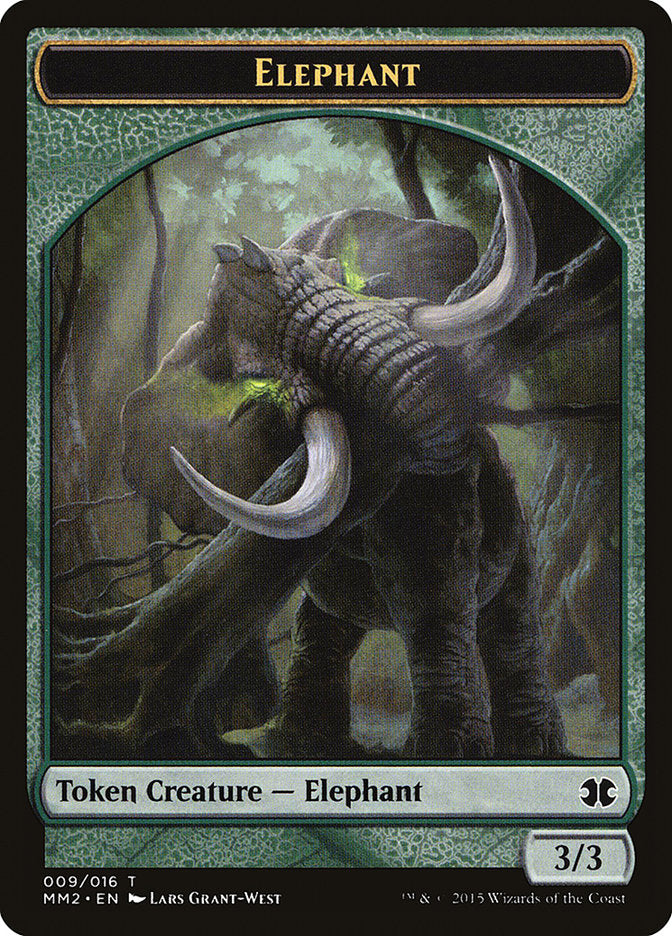 Elephant [Modern Masters 2015 Tokens] | All Aboard Games