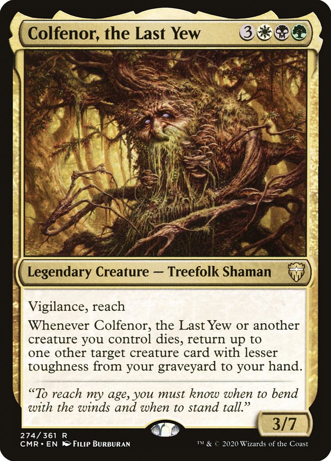 Colfenor, the Last Yew [Commander Legends] | All Aboard Games