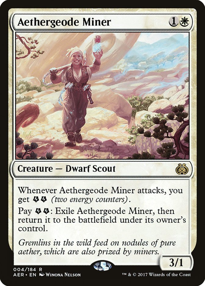 Aethergeode Miner [Aether Revolt] | All Aboard Games