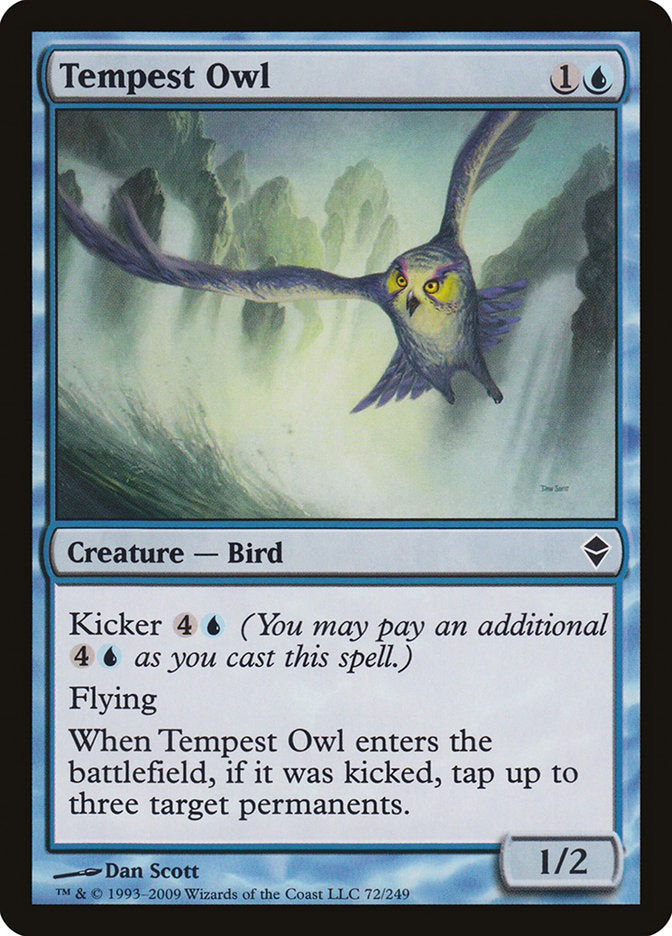 Tempest Owl [Zendikar] | All Aboard Games