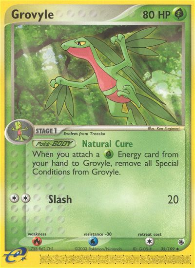 Grovyle (32/109) [EX: Ruby & Sapphire] | All Aboard Games