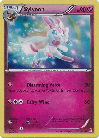 Sylveon (30/30) [XY: Trainer Kit - Sylveon] | All Aboard Games