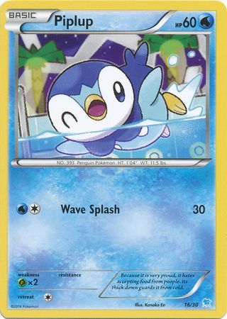 Piplup (16/30) [XY: Trainer Kit 3 - Suicune] | All Aboard Games