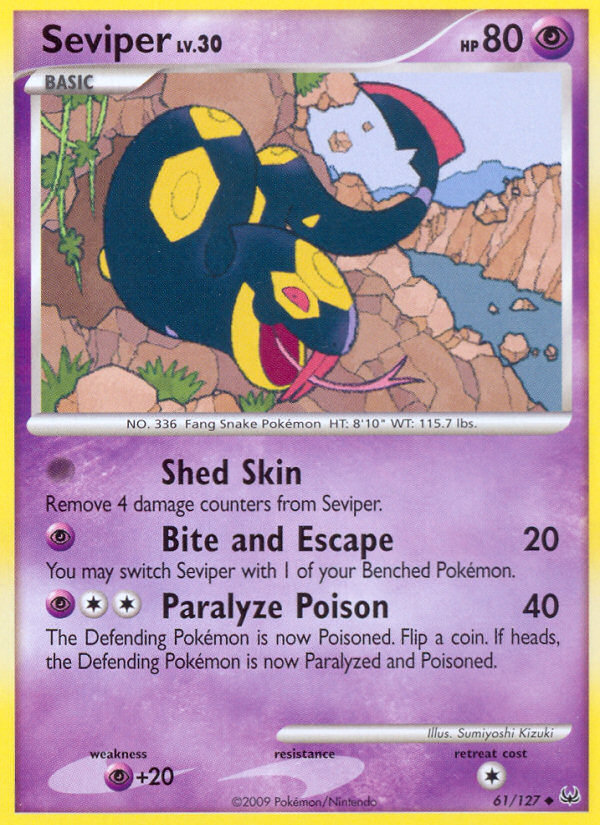 Seviper (61/127) [Platinum: Base Set] | All Aboard Games