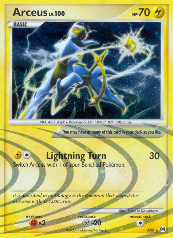 Arceus (AR6) [Platinum: Arceus] | All Aboard Games