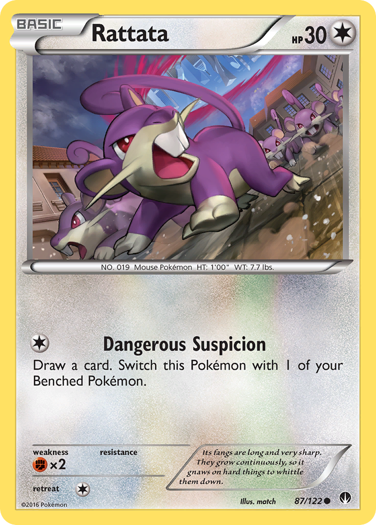 Rattata (87/122) [XY: BREAKpoint] | All Aboard Games