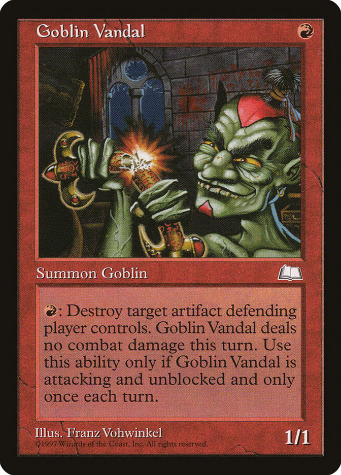 Goblin Vandal [Weatherlight] | All Aboard Games