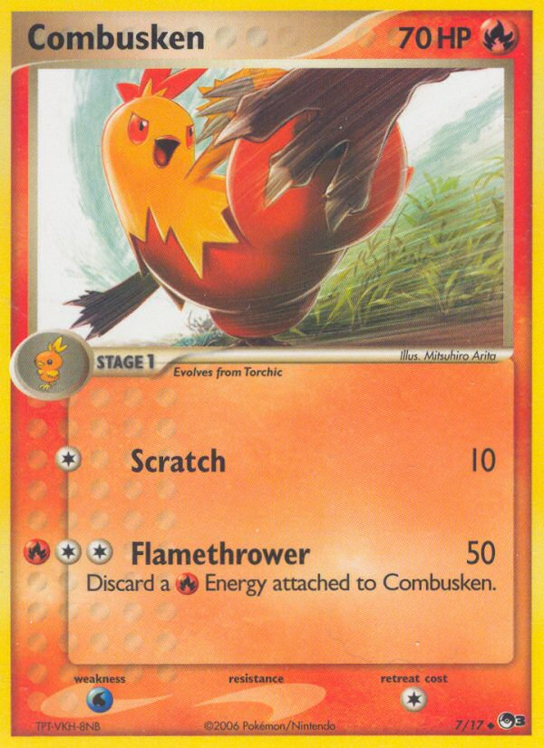 Combusken (7/17) [POP Series 3] | All Aboard Games