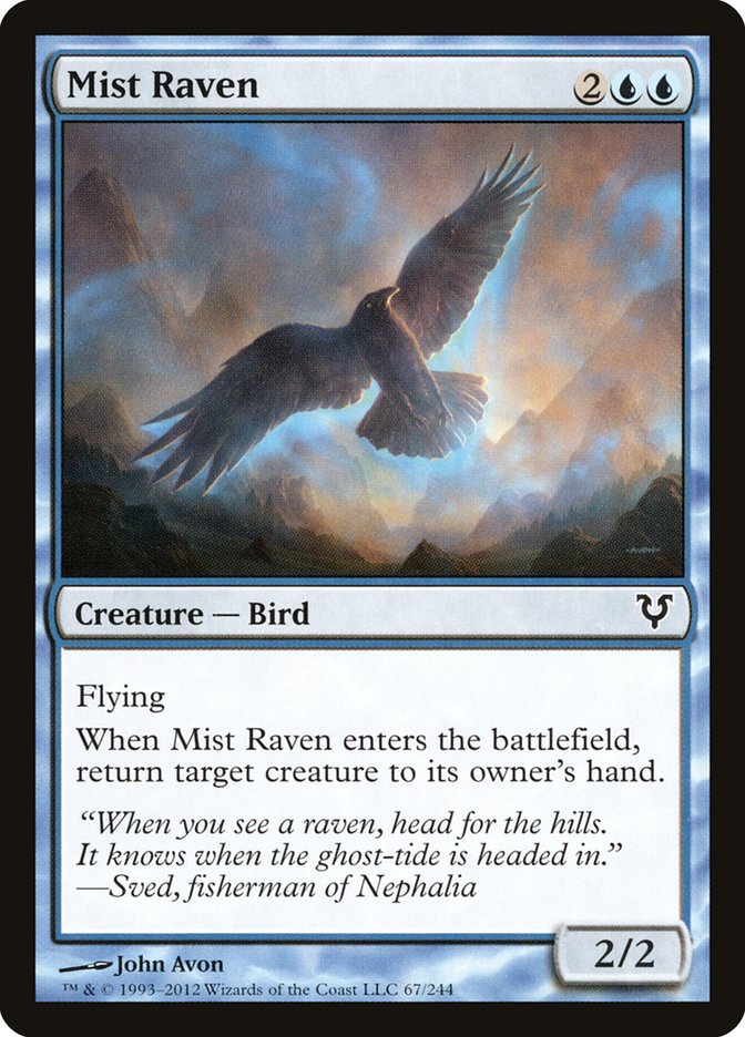 Mist Raven [Avacyn Restored] | All Aboard Games