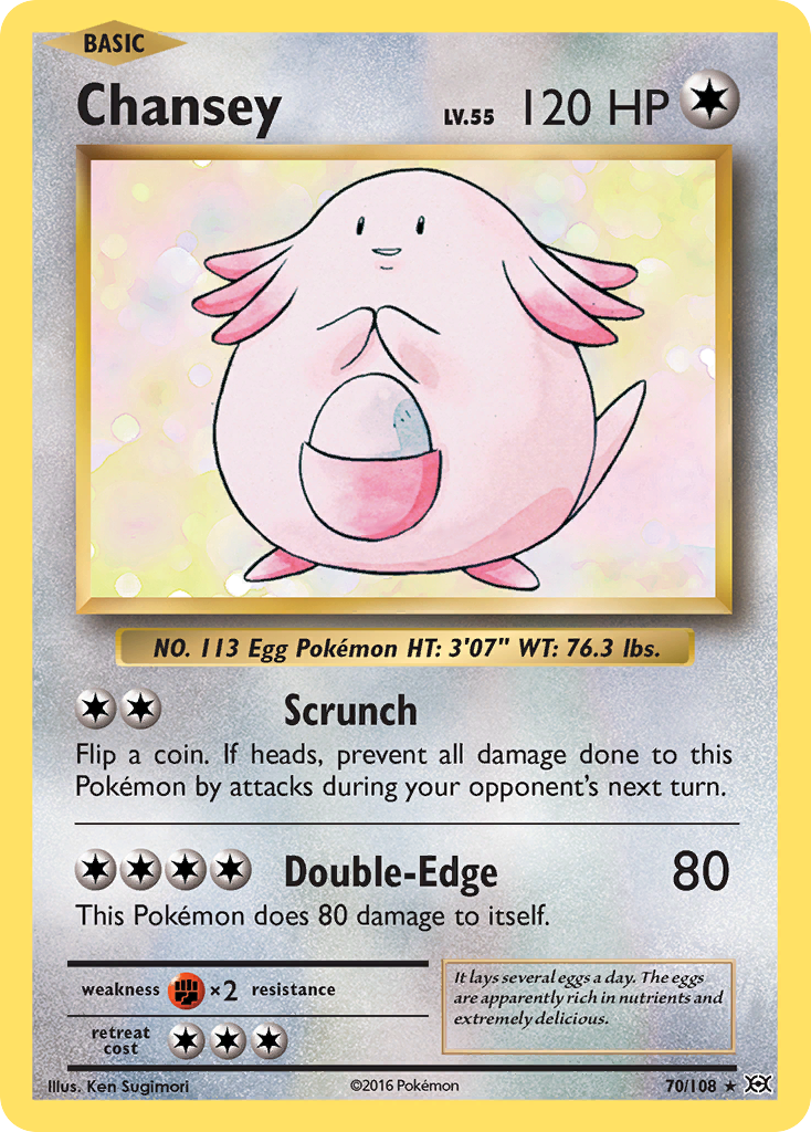 Chansey (70/108) [XY: Evolutions] | All Aboard Games